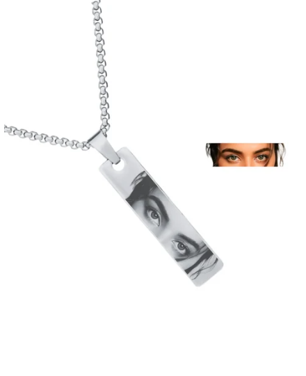 Eye Photo Necklace